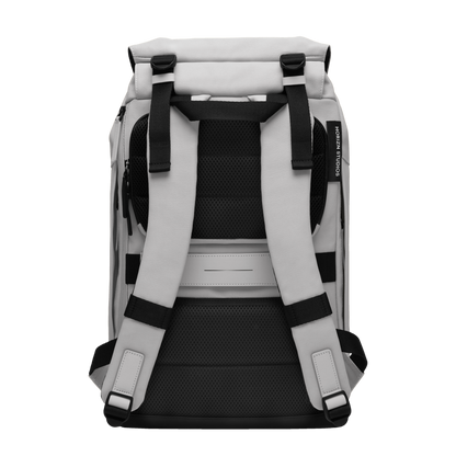 SoFo Backpack City / Light Quartz Grey / Recycled Waxed Canvas