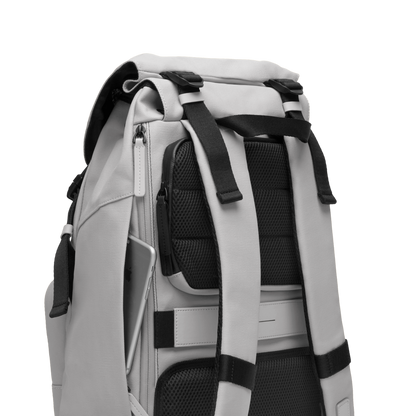 SoFo Backpack City / Light Quartz Grey / Recycled Waxed Canvas
