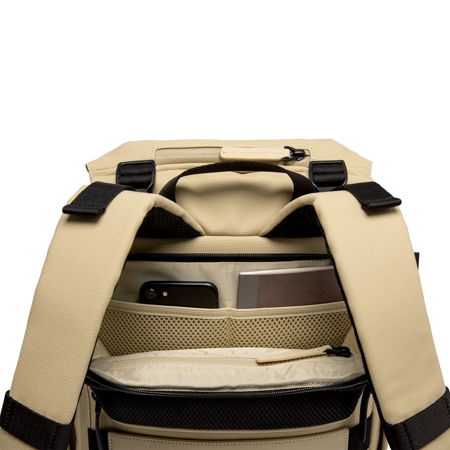 SoFo Backpack City / Sand / Recycled Waxed Canvas