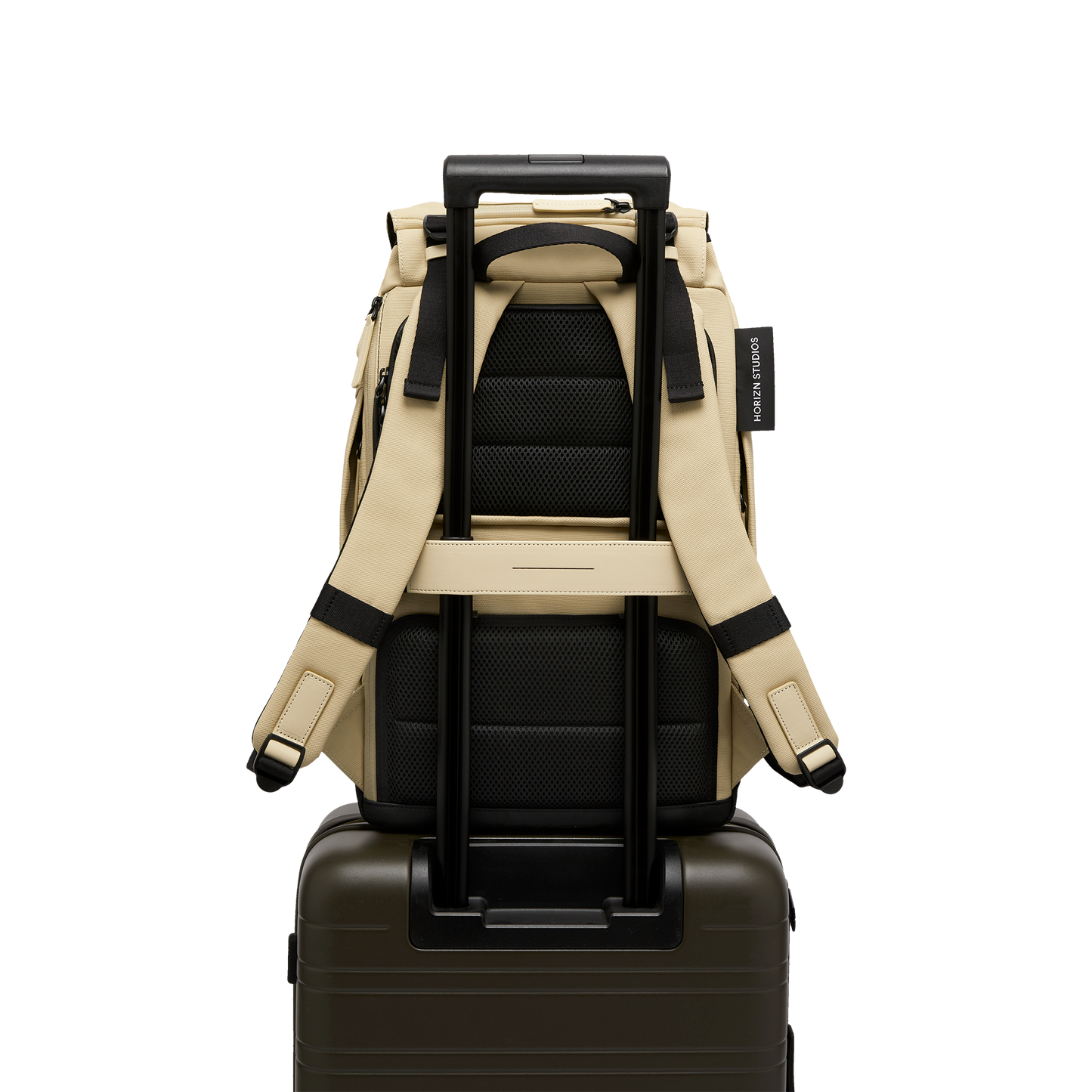 SoFo Backpack City / Sand / Recycled Waxed Canvas