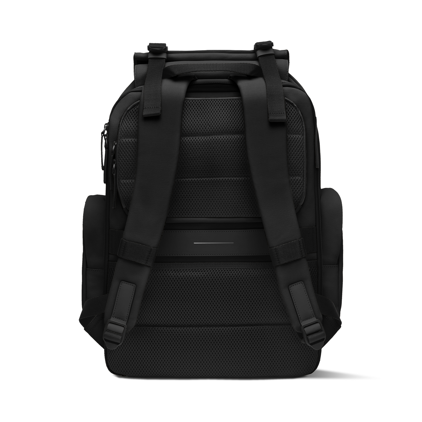 SoFo Backpack Travel / Black / Recycled Waxed Canvas