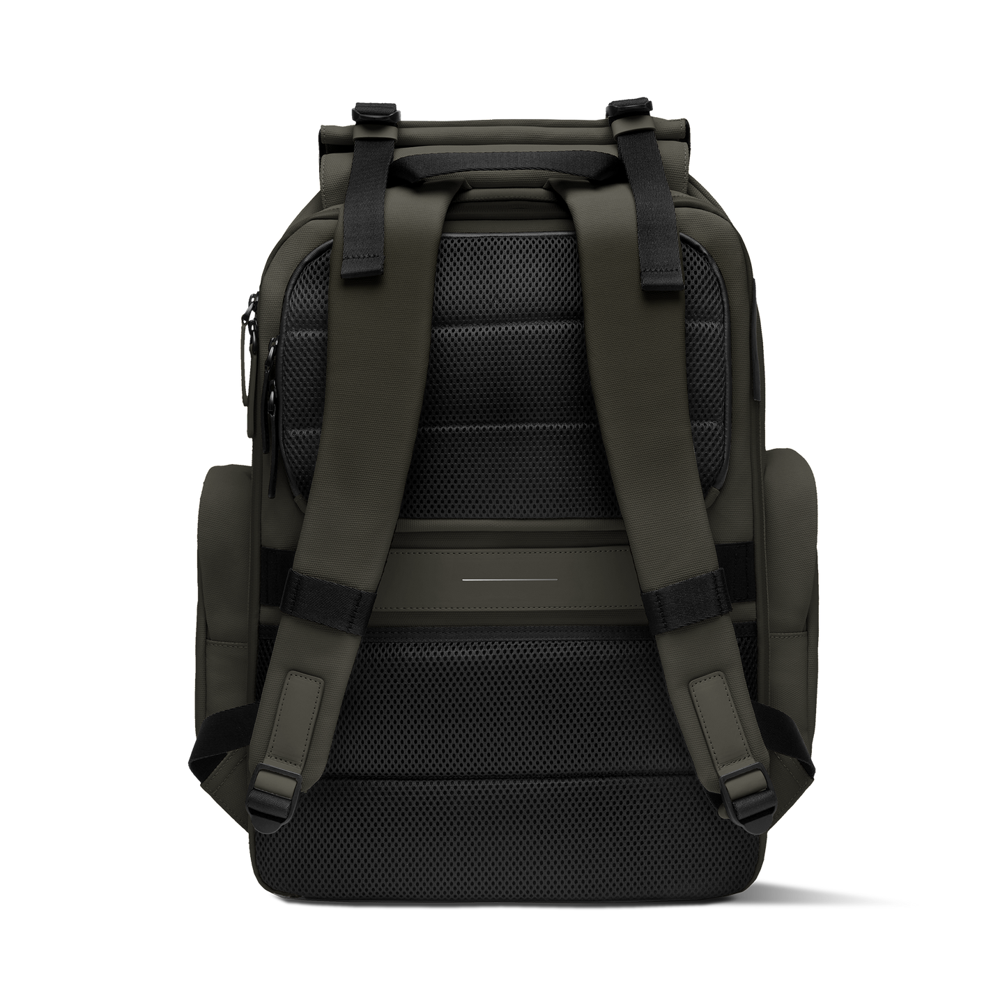 SoFo Backpack Travel / Dark Olive / Recycled Waxed Canvas