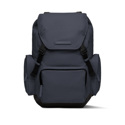 Sofo Rucksack Travel Blau Vorderseite - Wasserabweisend Vegan Ergonomisch - Horizn Studios