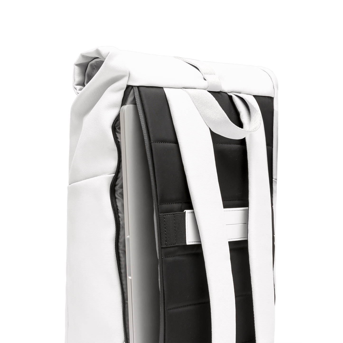 SoFo Rolltop Backpack X / All White / Waxed Canvas