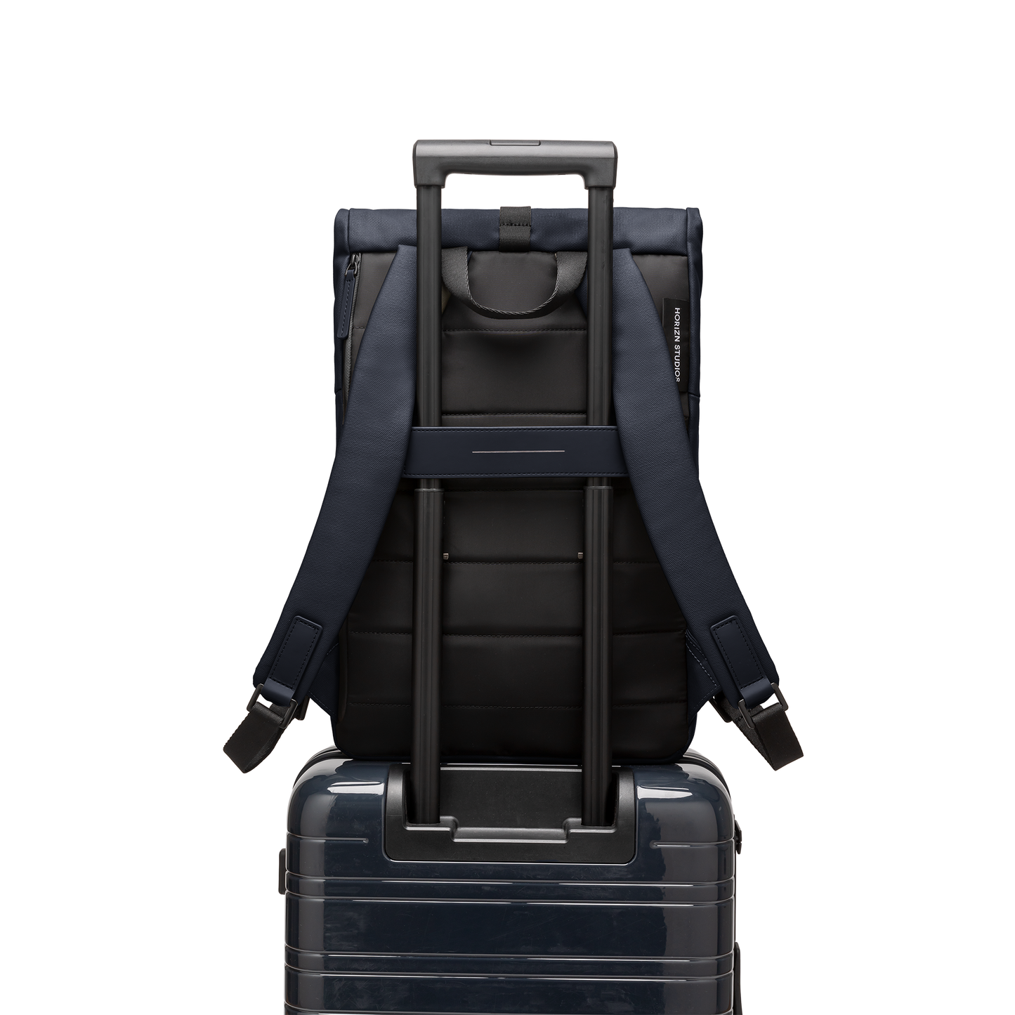 SoFo Rolltop Backpack X / Night Blue / Waxed Canvas