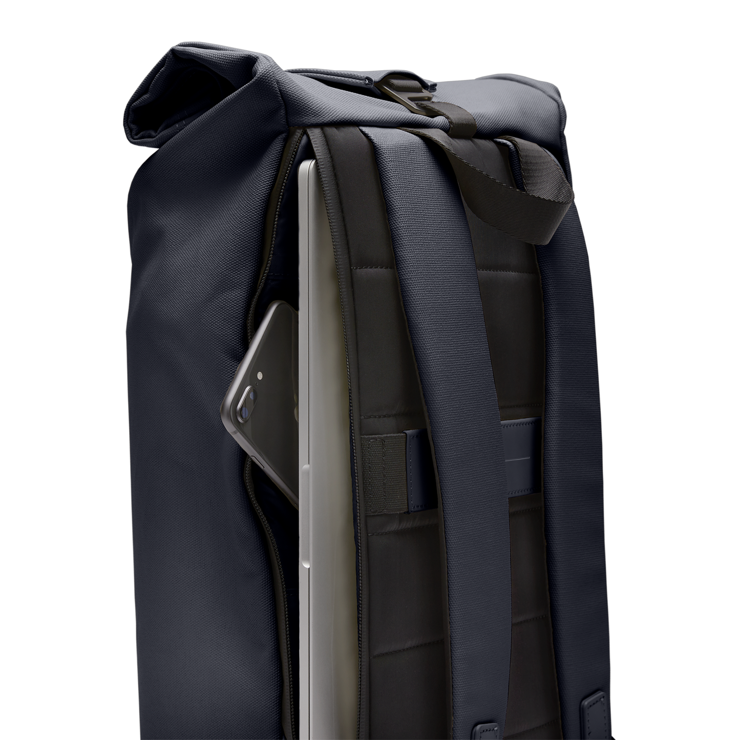 SoFo Rolltop Backpack / Night Blue / Waxed Canvas