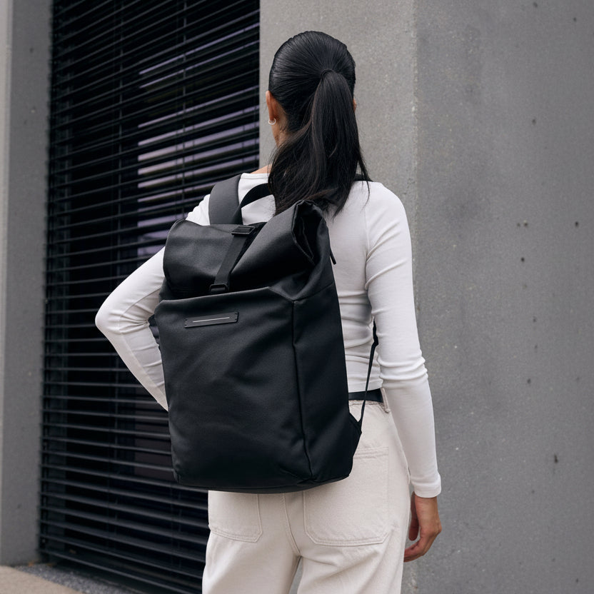 SoFo Rolltop Backpack X / Dark Olive / Waxed Canvas