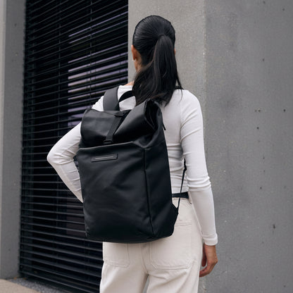 SoFo Rolltop Backpack X / Dark Olive / Waxed Canvas