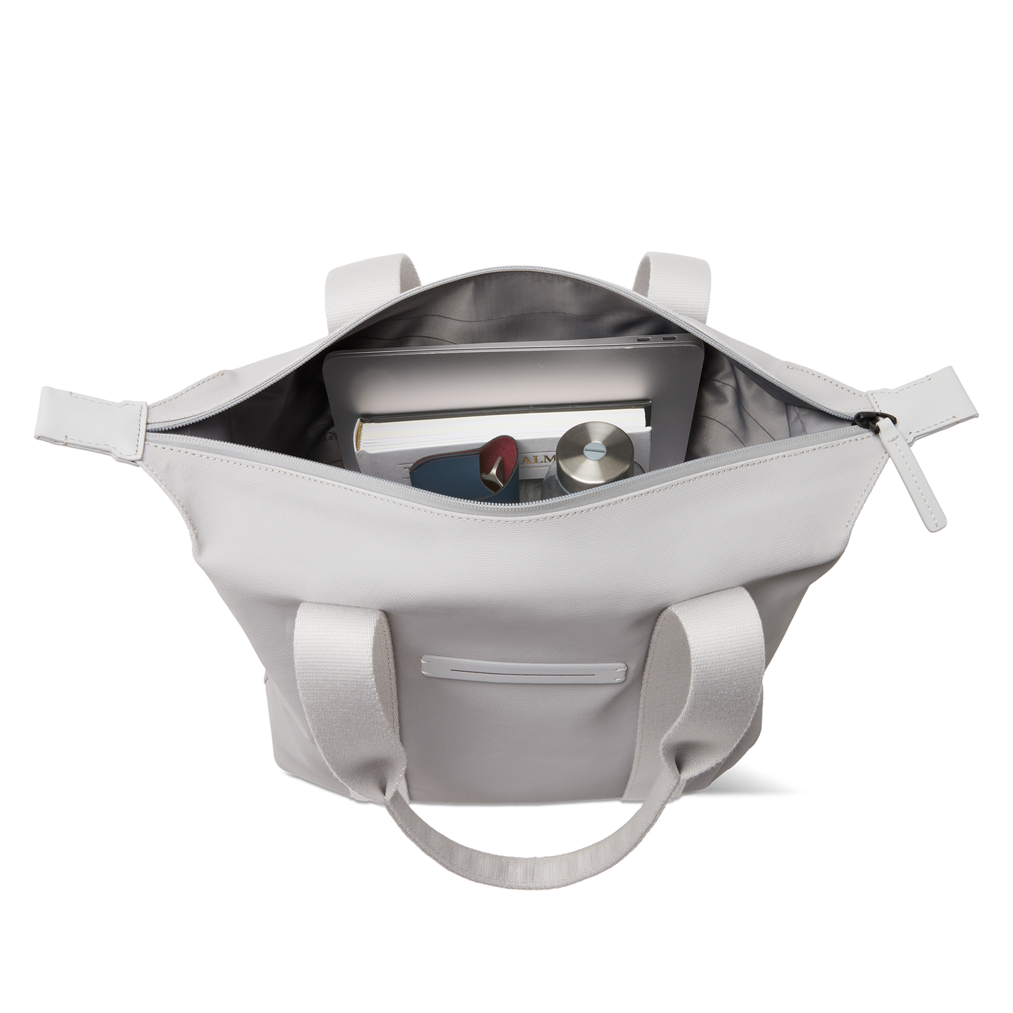 SoFo Vertical Tote / Light Quartz Grey / Waxed Canvas