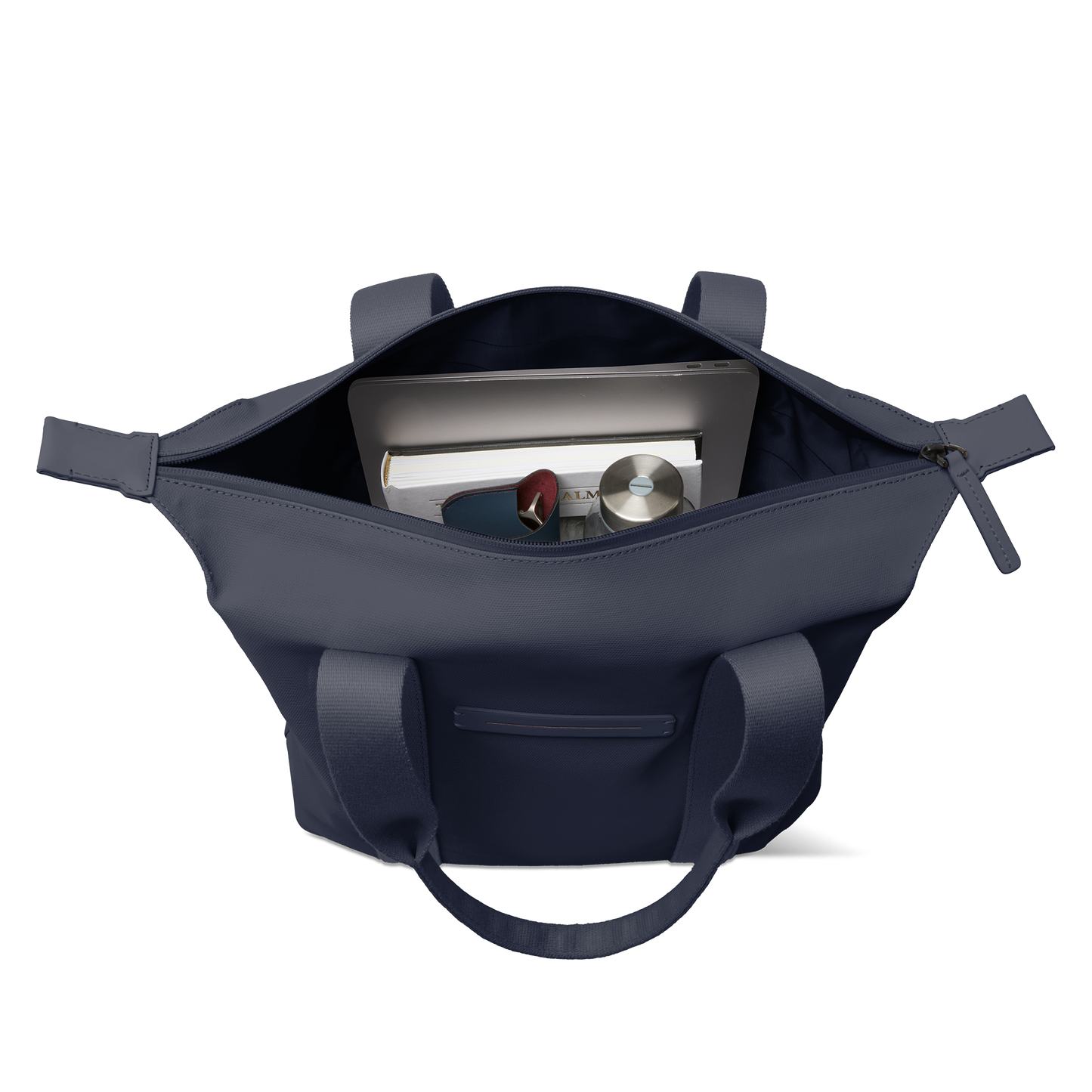 SoFo Vertical Tote / Night Blue / Waxed Canvas