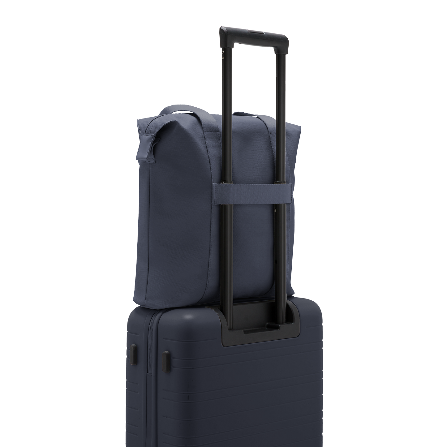 SoFo Vertical Tote / Night Blue / Waxed Canvas