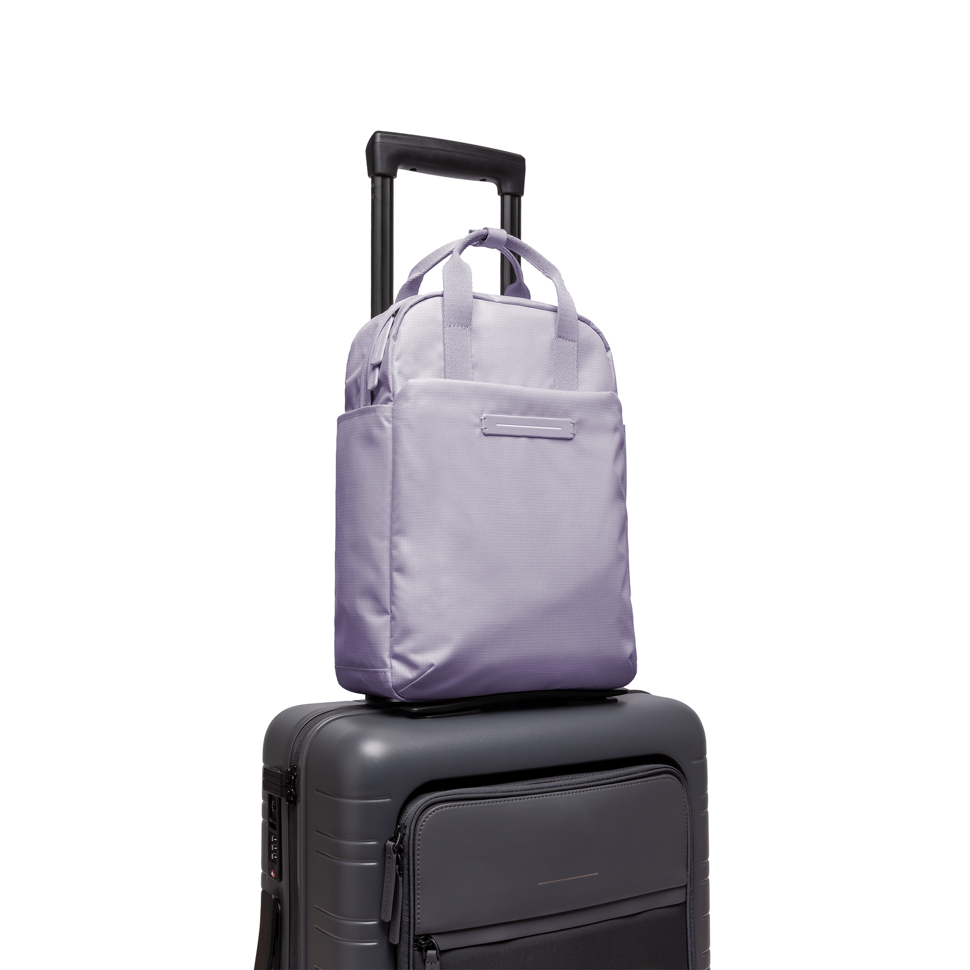 Tragetasche Tasche Small Grau Lavender Trolley - Wasserabweisend Funktional Stilvoll - Horizn Studios
