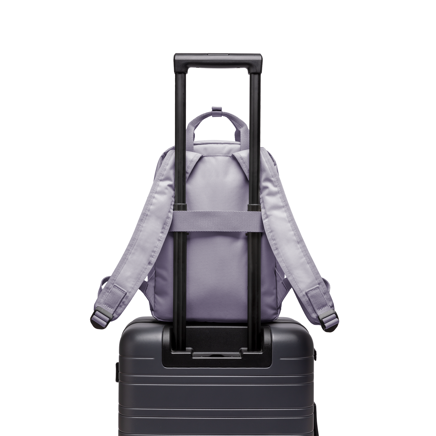 Tragetasche Tasche Small Grau Lavender Trolley Rückseite - Wasserabweisend Funktional Stilvoll - Horizn Studios