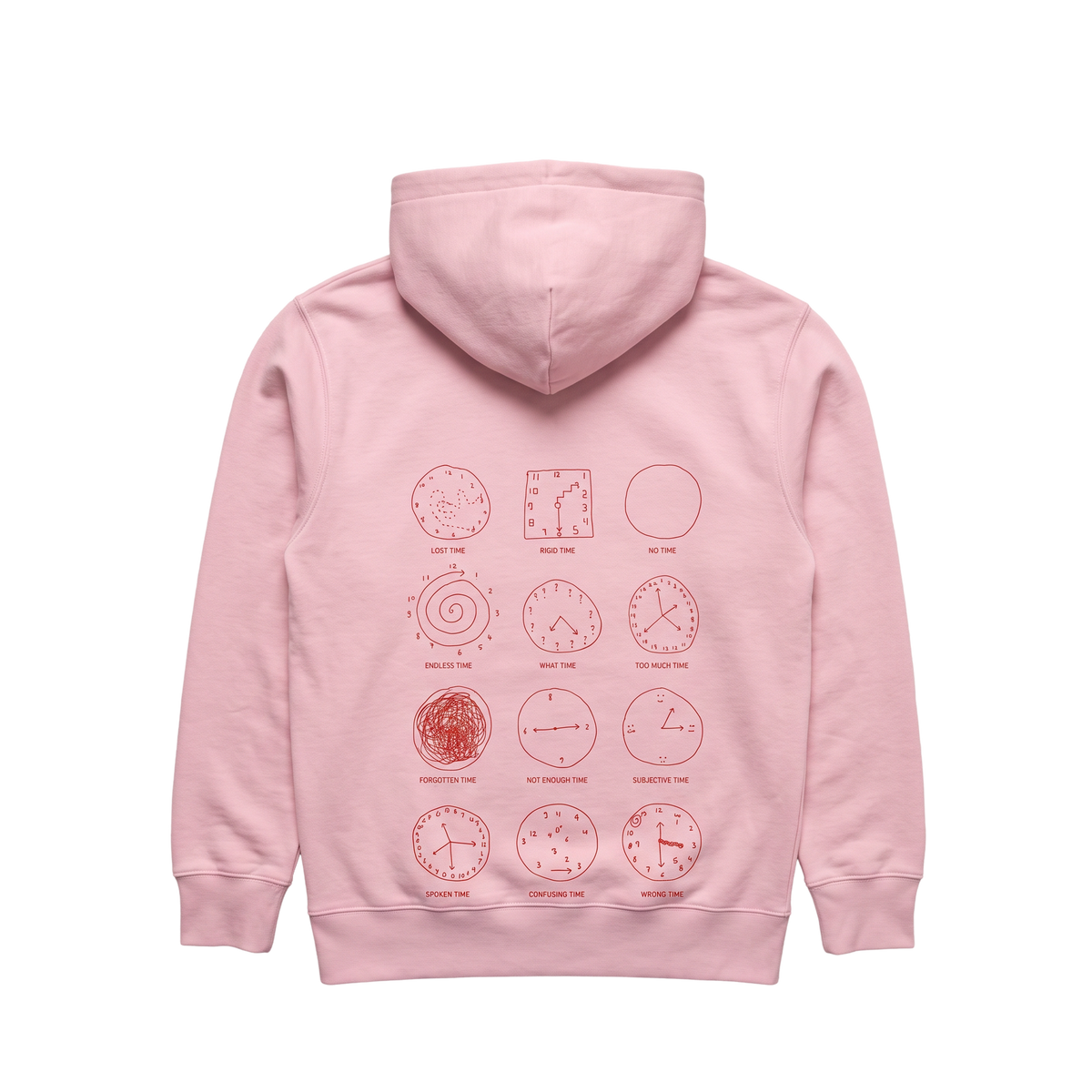 Travel Hoodie / Cloud Rose / Organic Cotton / Size M / Time