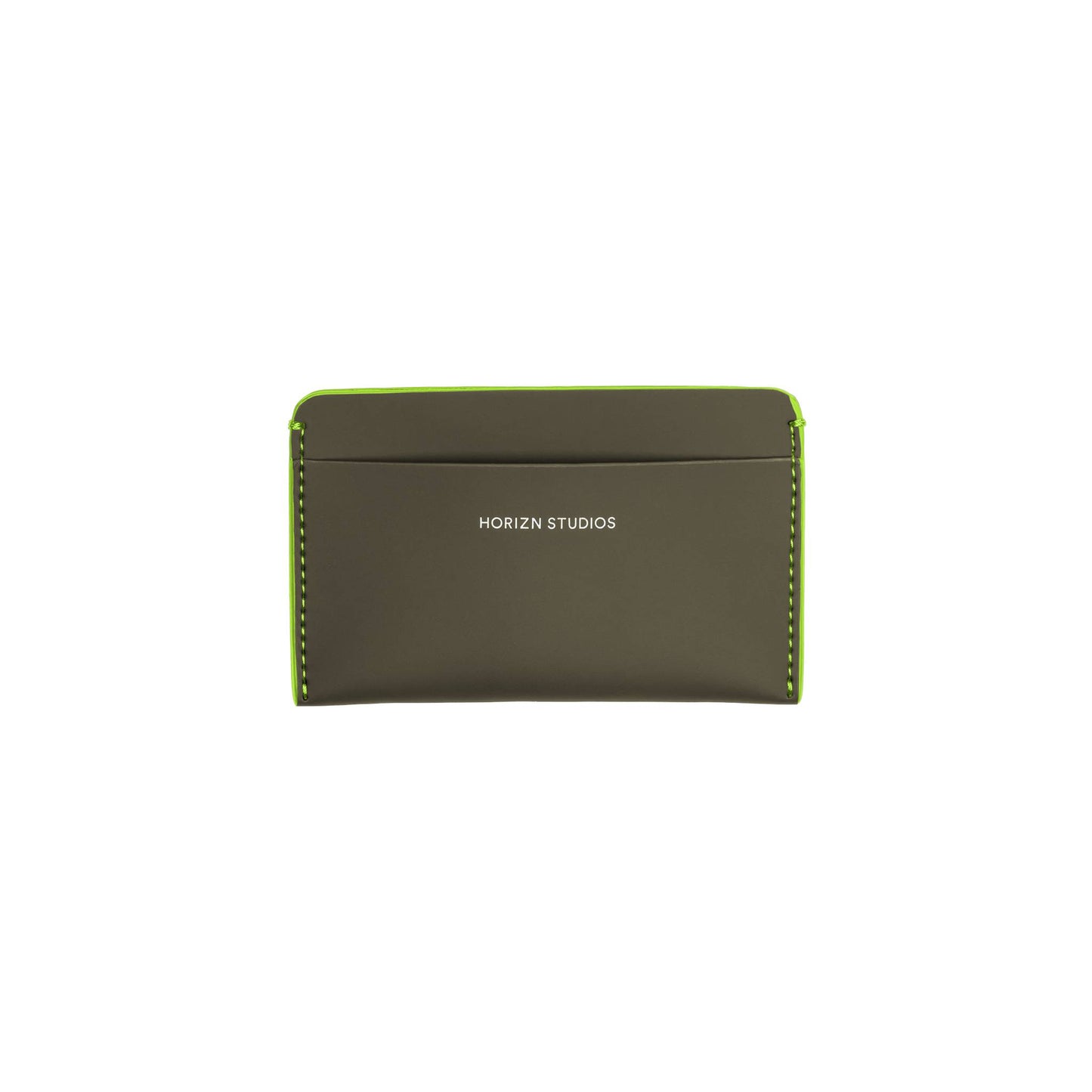 Cardholder / Dark Olive / Neon Green 2