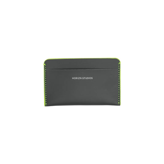 Cardholder / Graphite / Neon Green 2