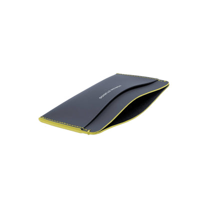 Cardholder Blau Neon Yellow Fach - Horizn Studios