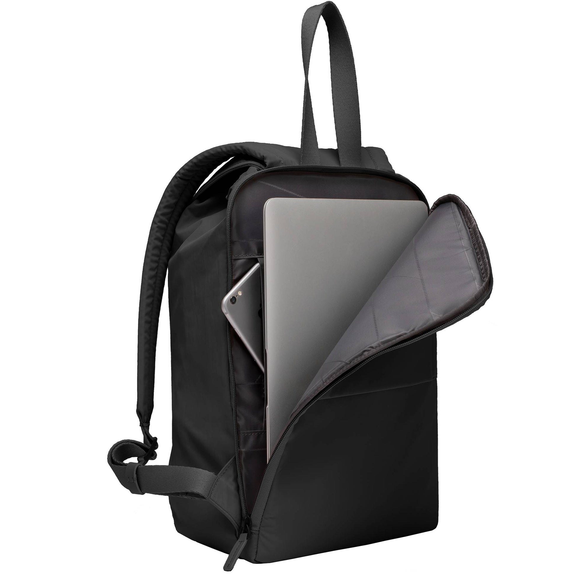 Chiado Backpack / All Black / Recycled Nylon 7