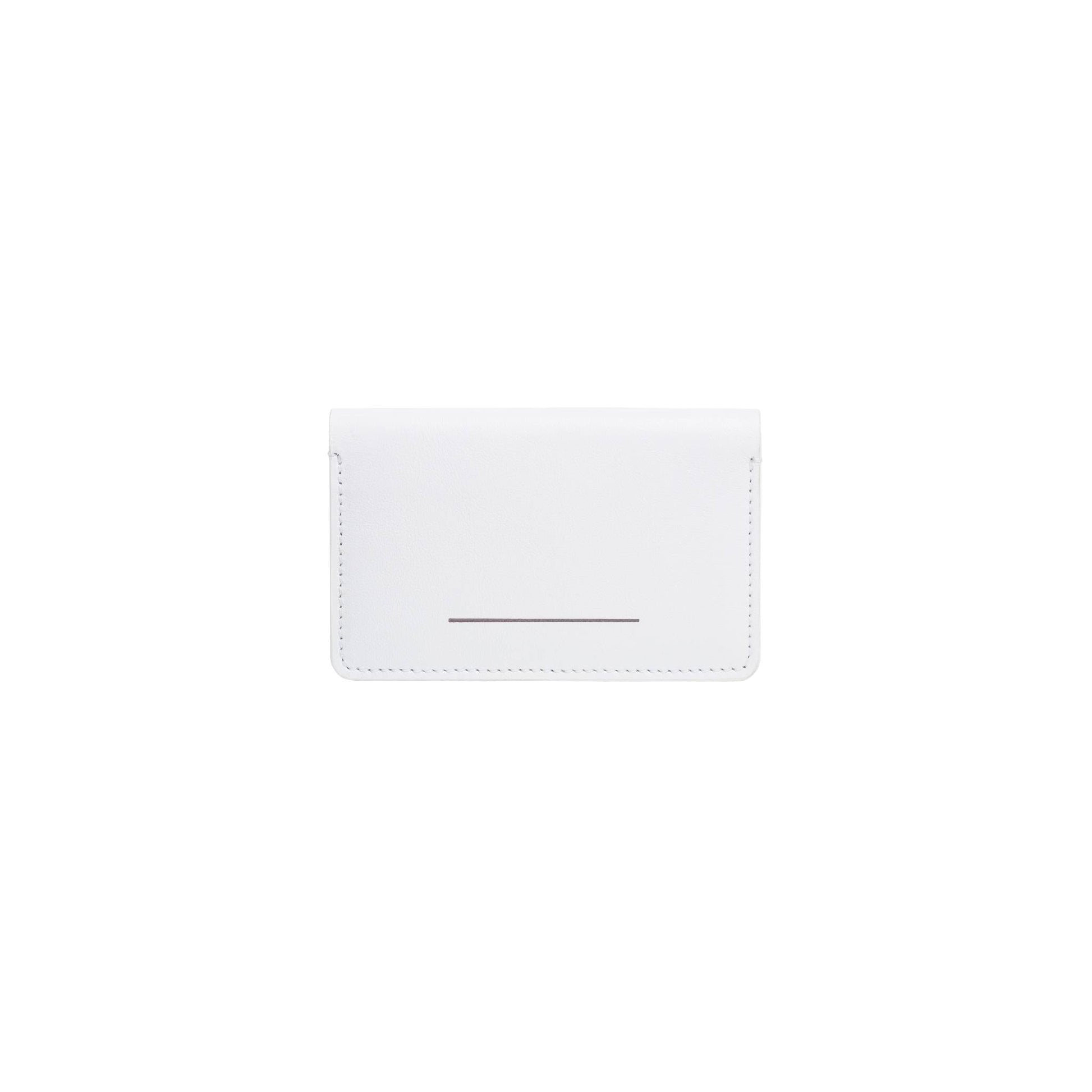 Double Card Holder / Cosmic White / Nappa Leather 2