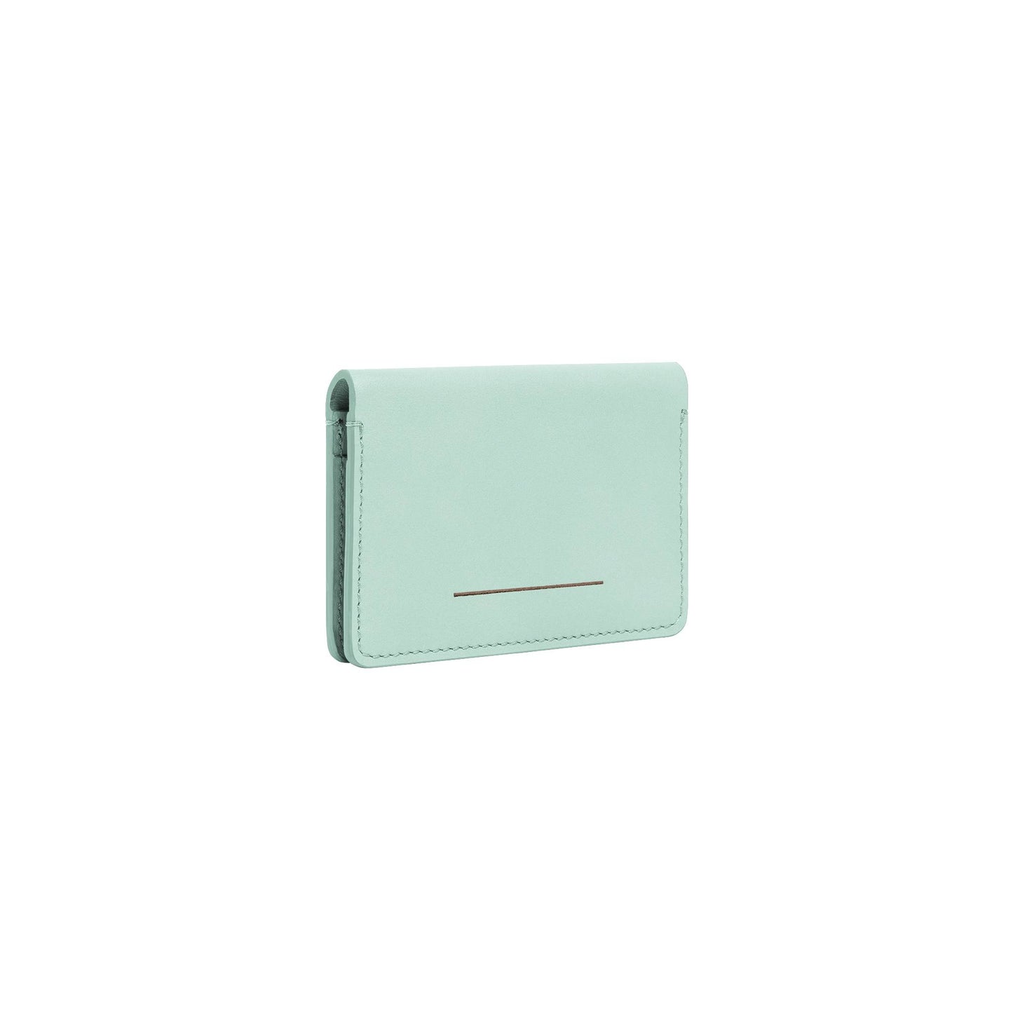 Double Card Holder / Mint / Vacchetta Leather 3