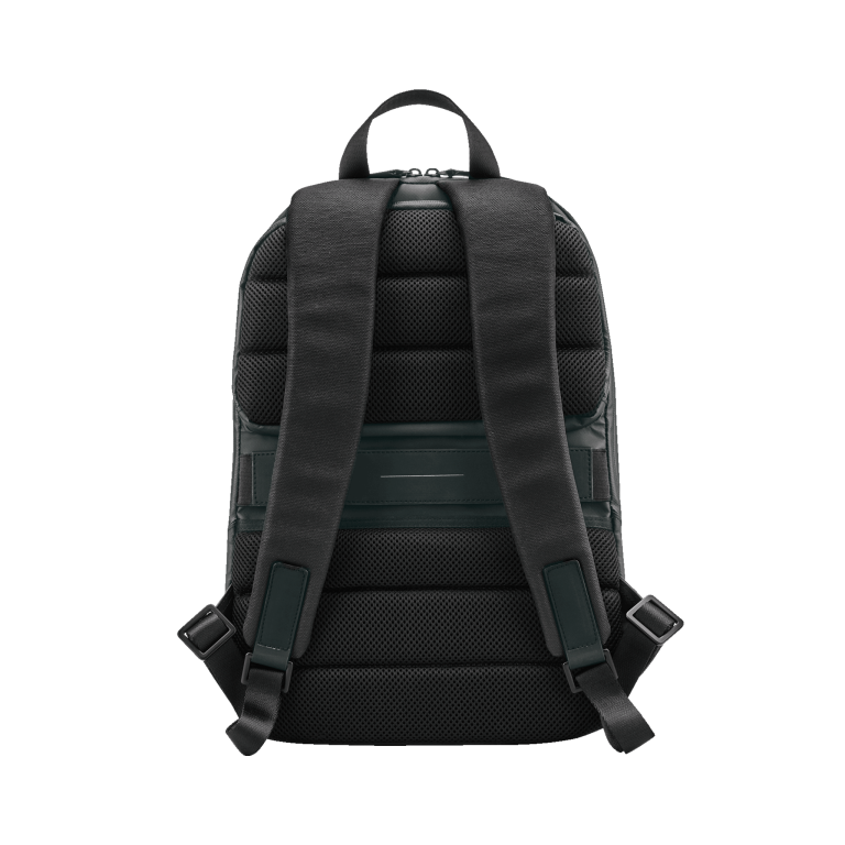 Gion Rucksack Graphite Rückseite - Wasserabweisend Vegan Ergonomisch - Horizn Studios