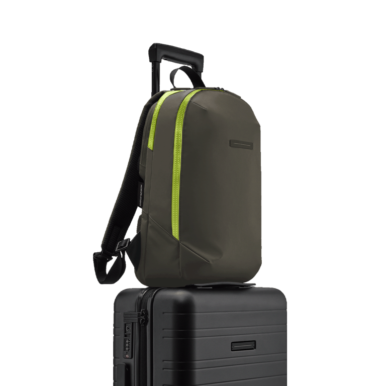 Gion Backpack Sport / Dark Olive / Neon Green / Tarpaulin / Size M
