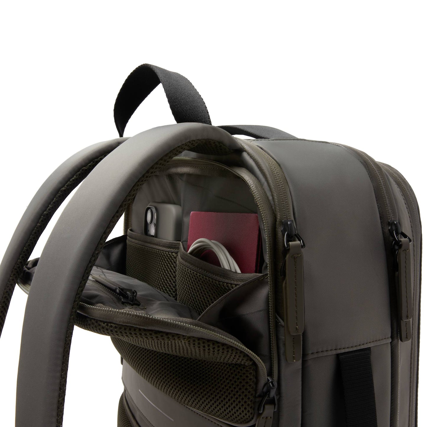 Gion Backpack Travel / Dark Olive / Recycled Nylon 6