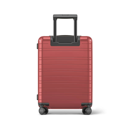 Koffer Essential Glossy True Red Rückseite - Hartschale Polycarbonat Leicht Robust - Horizn Studios
