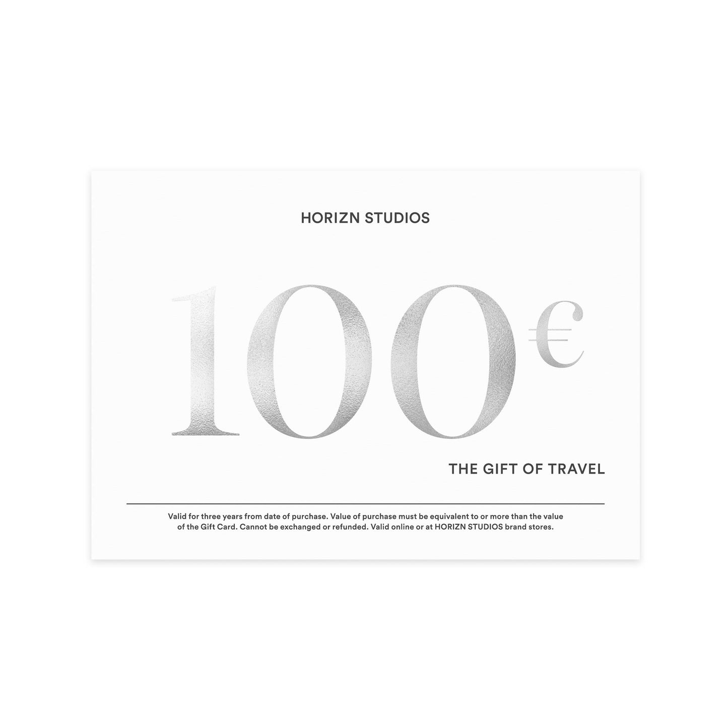 Boxed Gift Card / Light Quartz Grey / 100 5