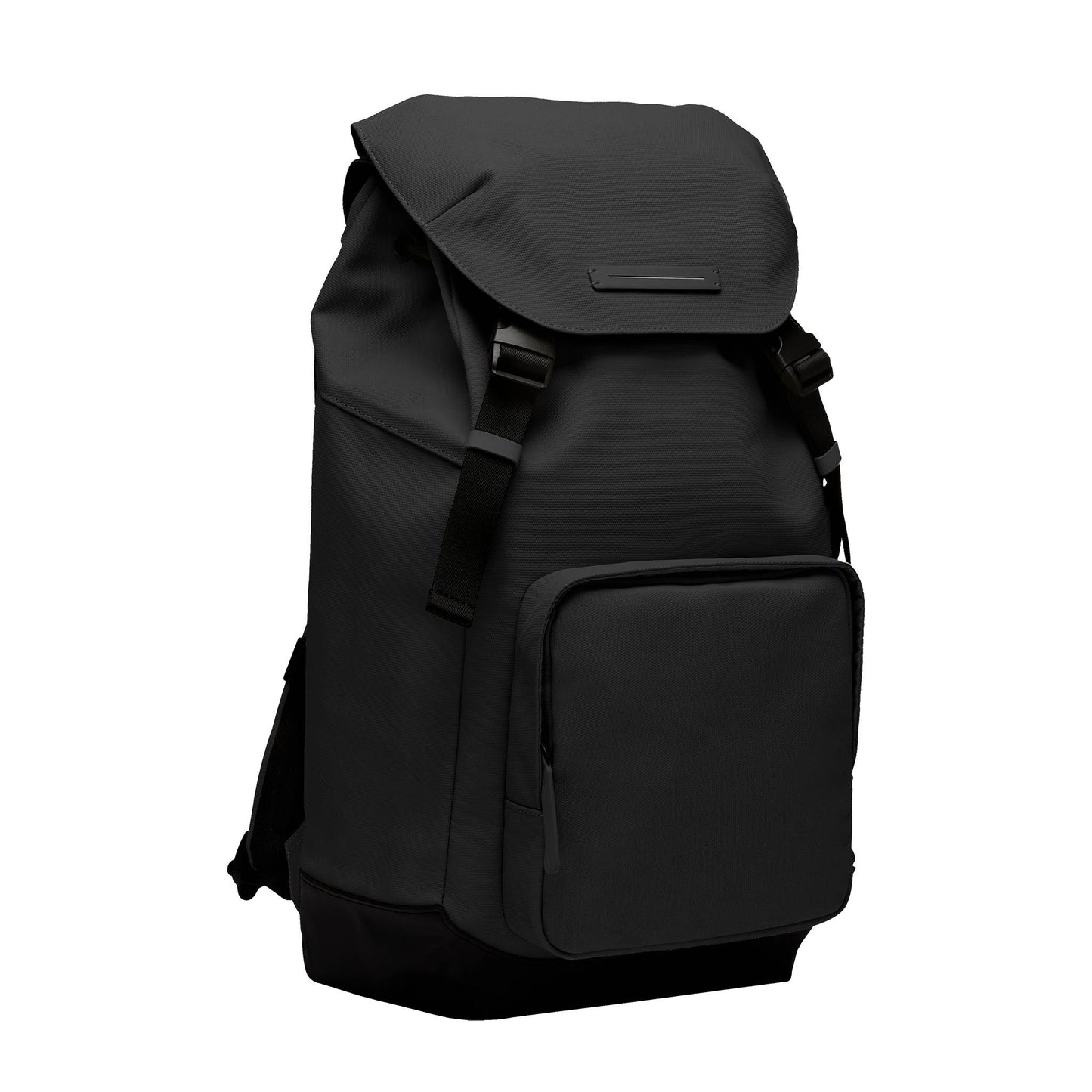 SoFo Backpack City / Black / Recycled Waxed Canvas 3