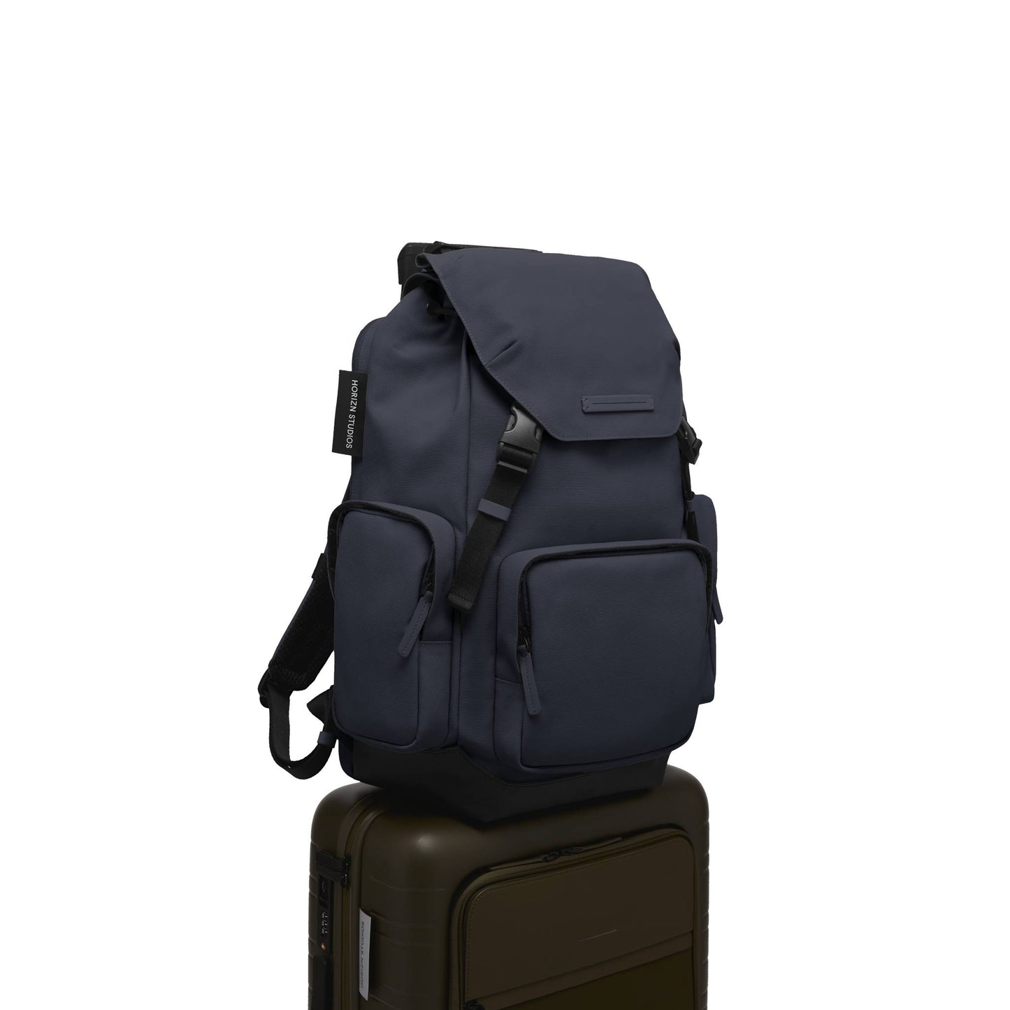 SoFo Backpack Travel / Night Blue / Waxed Canvas 10