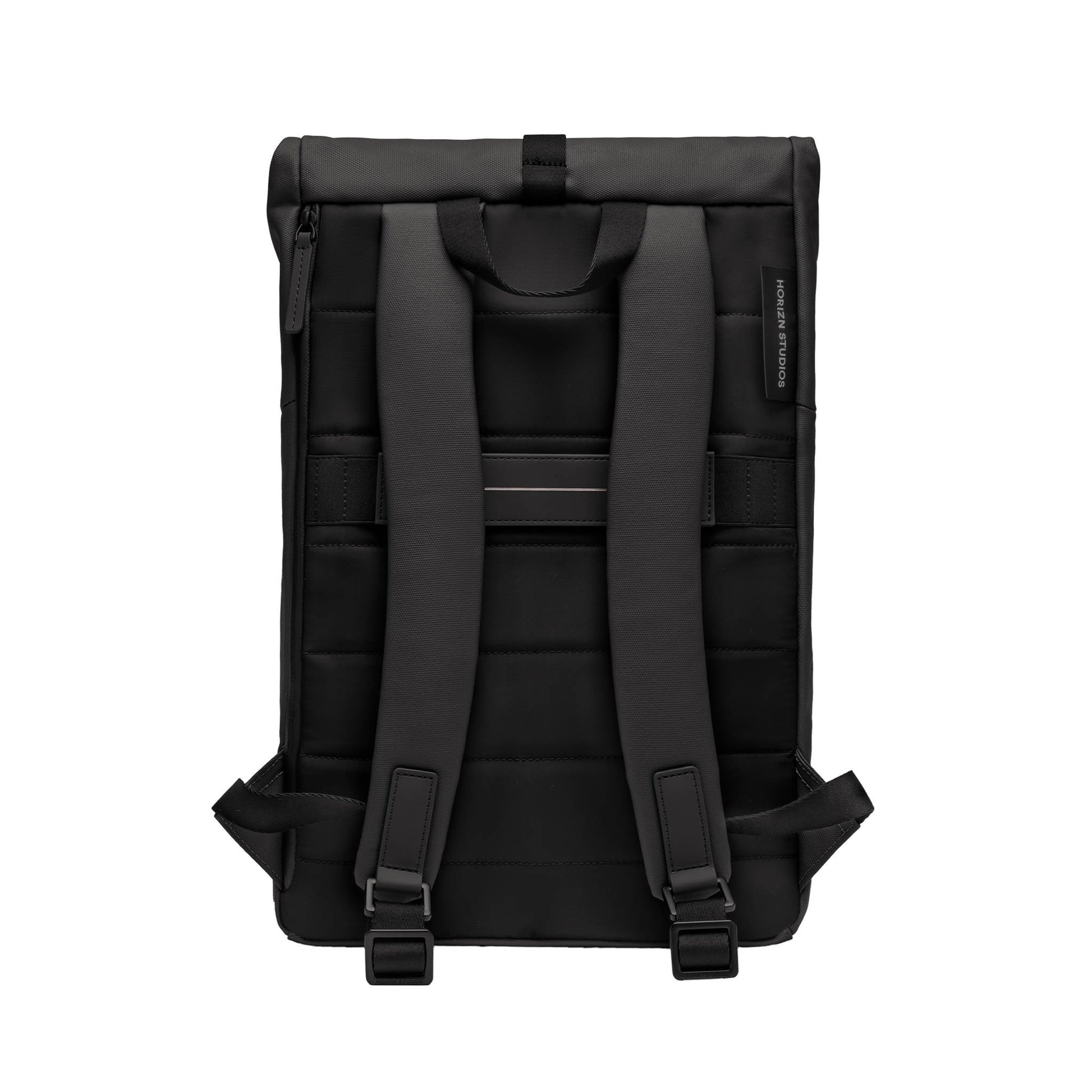 SoFo Rolltop Backpack X / All Black / Waxed Canvas 4