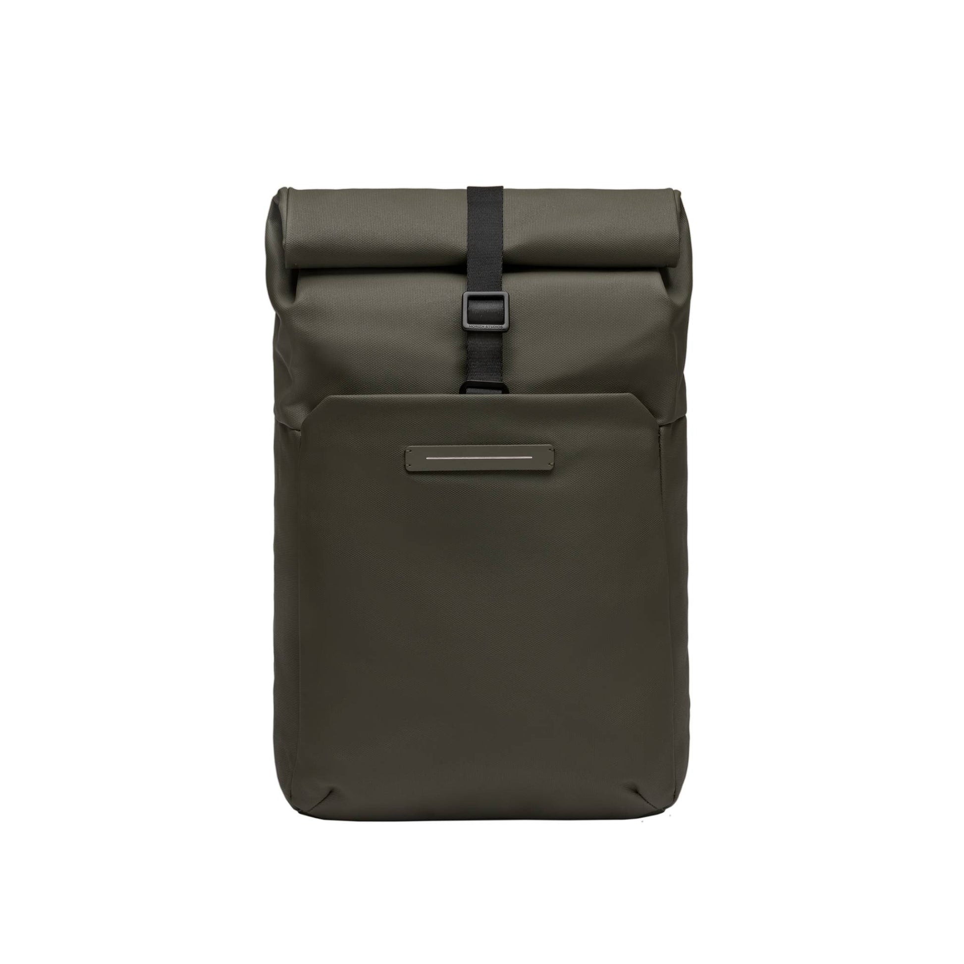 SoFo Rolltop Backpack X / Dark Olive / Waxed Canvas 2