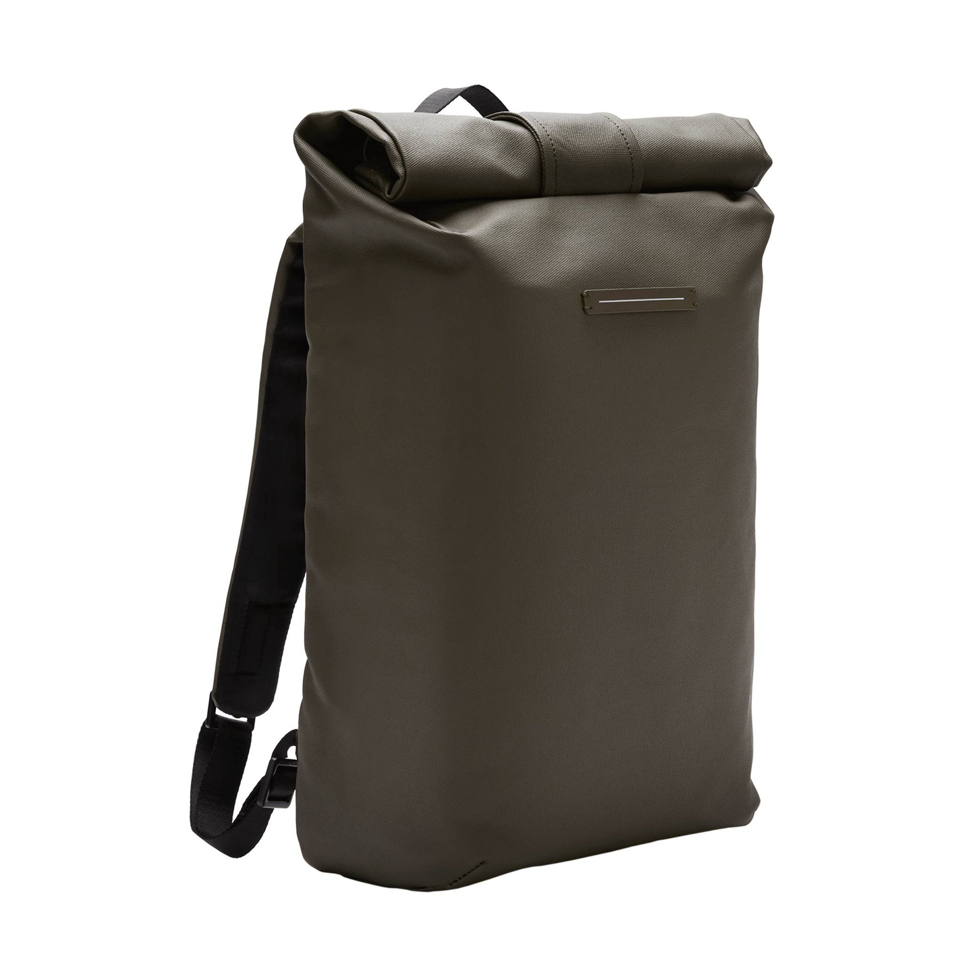 SoFo Rolltop Backpack / Dark Olive / Waxed Canvas 3