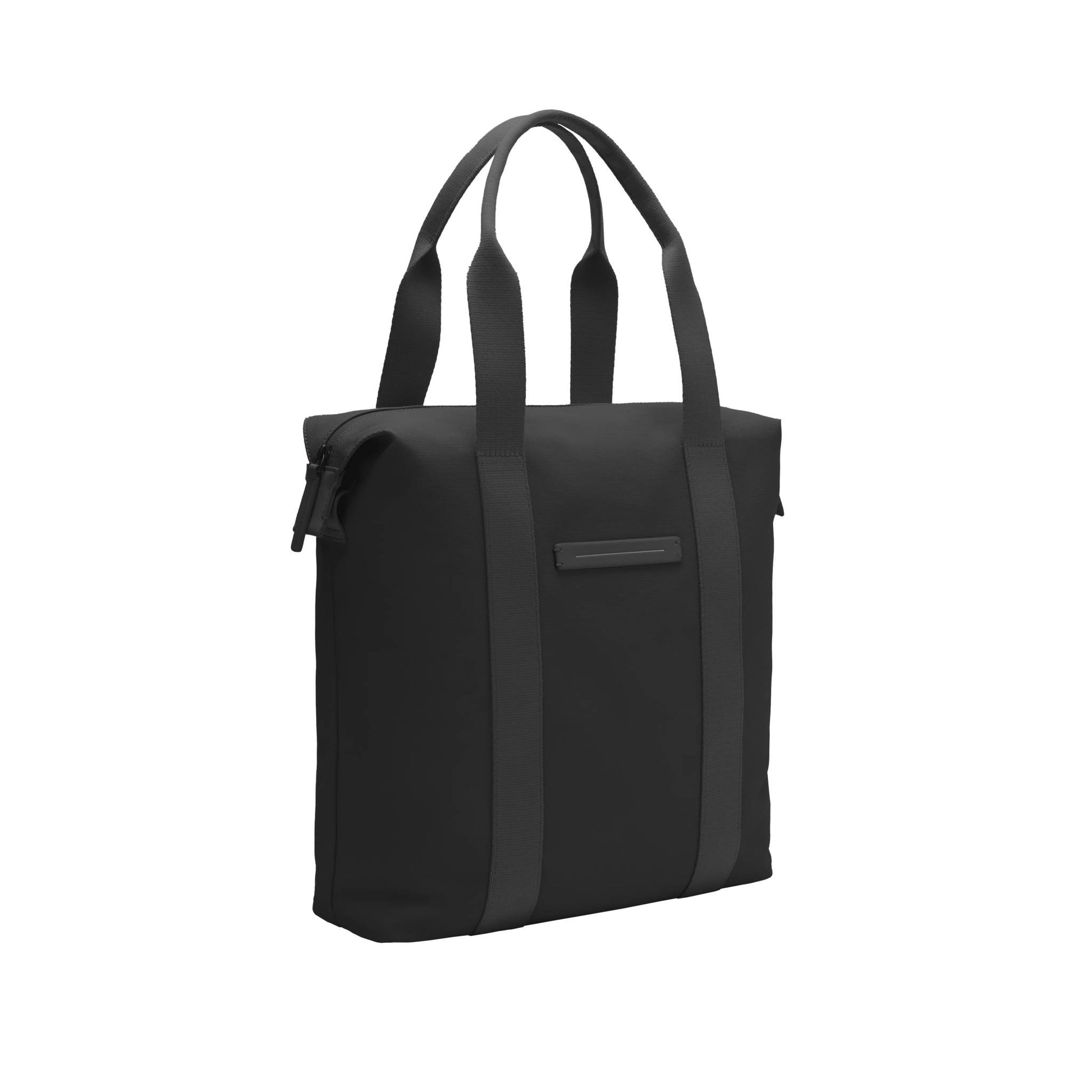 SoFo Vertical Tote / All Black / Waxed Canvas 3