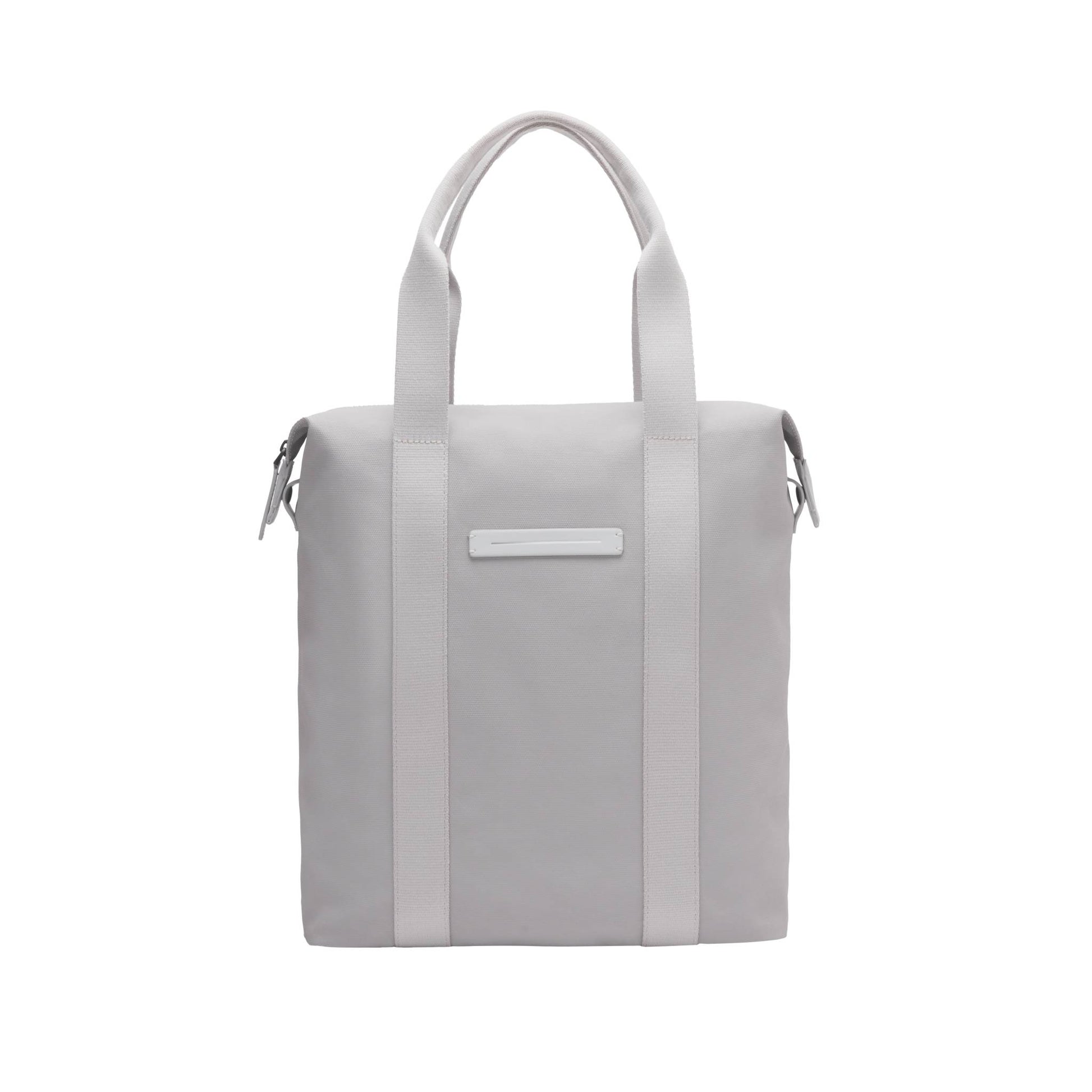 SoFo Vertical Tote / Light Quartz Grey / Waxed Canvas 2