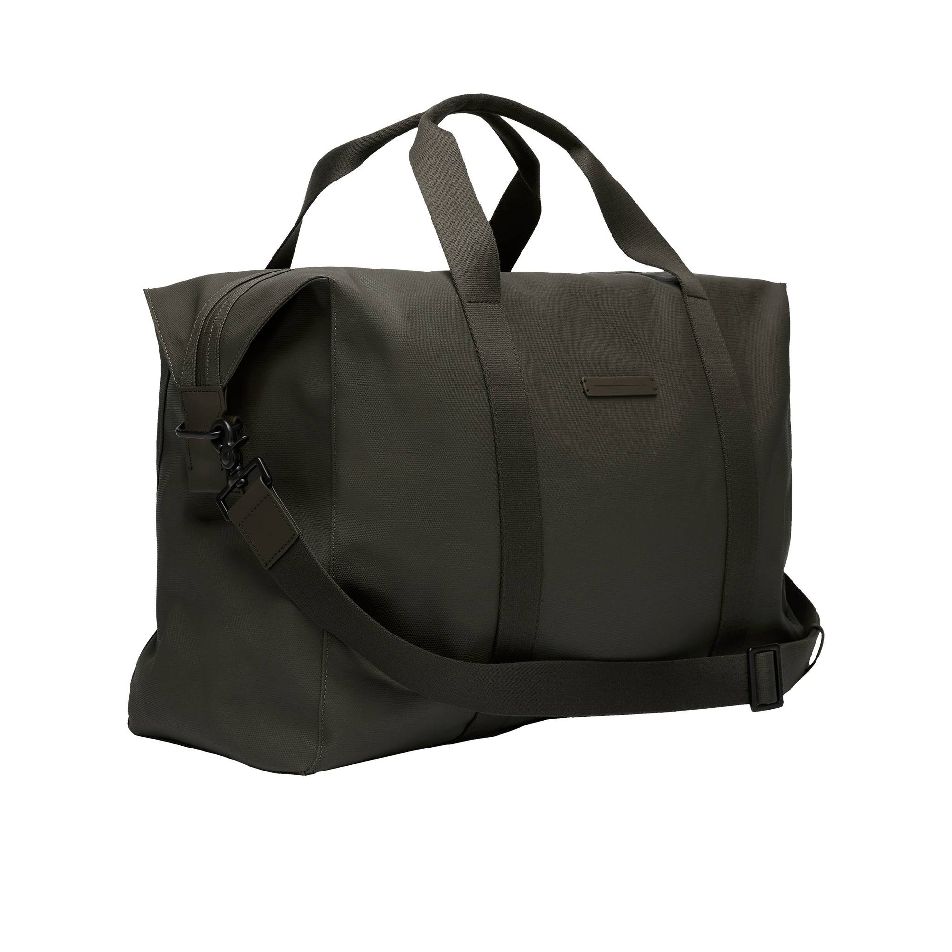 SoFo Weekender L / Dark Olive / Recycled Waxed Canvas 3